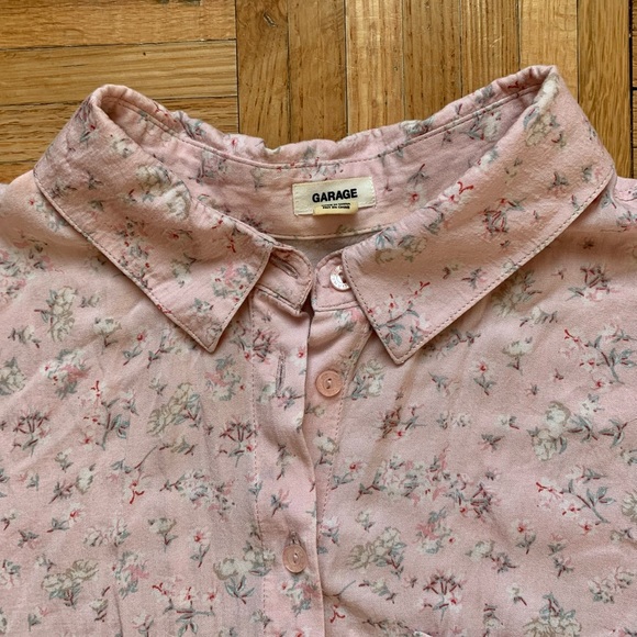 Baby pink floral blouse from Garage - Picture 4 of 4